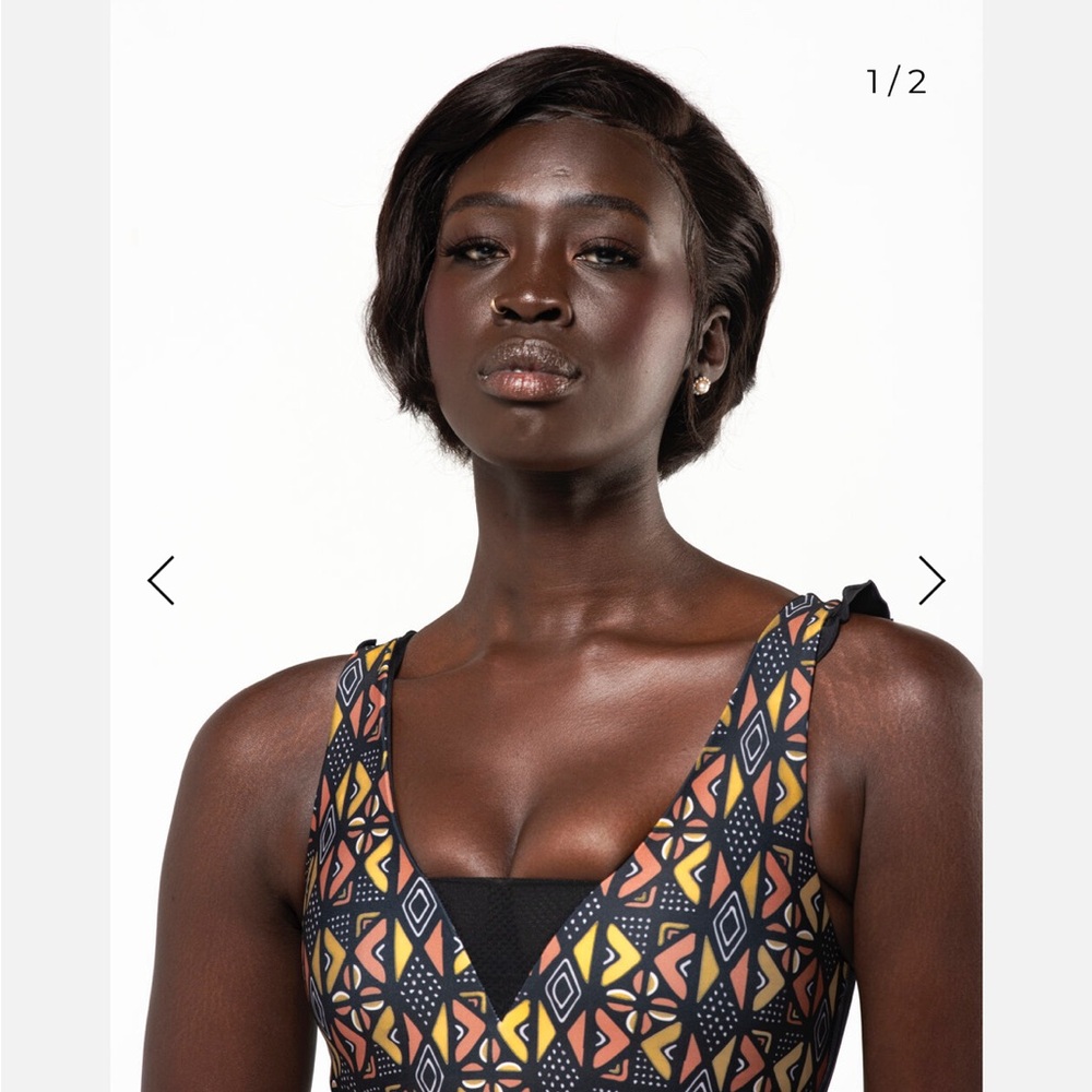 Pru Phini Sports Bra black and brown size medium